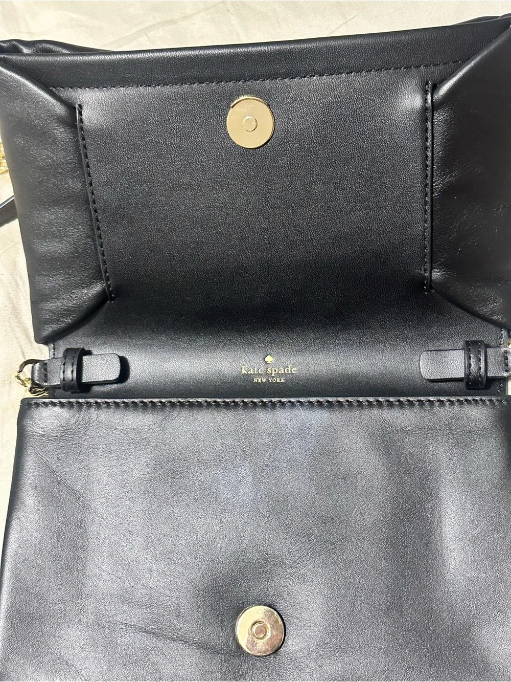 kate spade sleek black